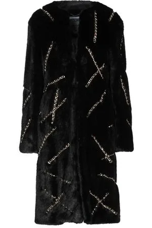 Moschino COATS & JACKETS - Shearling & Teddy - on YOOX.com