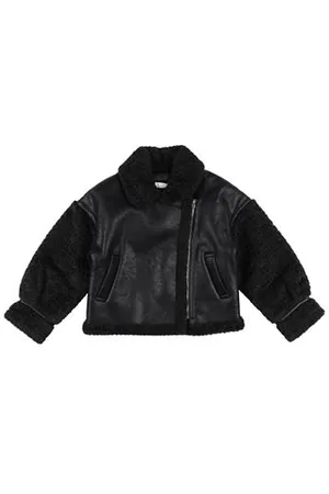 MONNALISA COATS & JACKETS - Shearling & Teddy - on YOOX.com