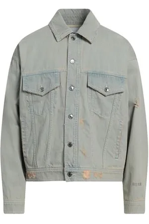 Msgm COATS & JACKETS - Denim outerwear - on YOOX.com