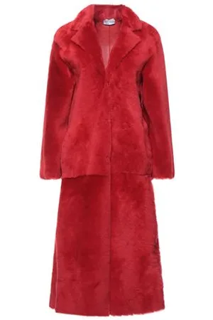 RED Valentino COATS & JACKETS - Shearling & Teddy - on YOOX.com