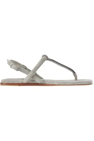 Brunello Cucinelli FOOTWEAR - Thong sandals - on YOOX.com