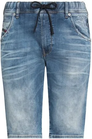 Diesel BOTTOMWEAR - Denim shorts - on YOOX.com