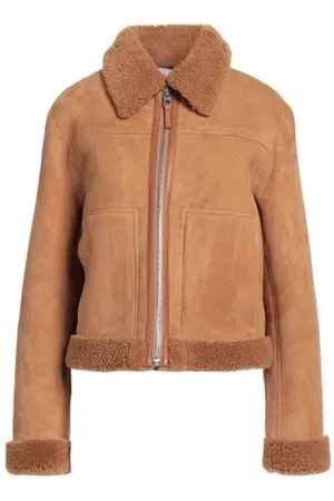 Tory Burch COATS & JACKETS - Shearling & Teddy - on YOOX.com