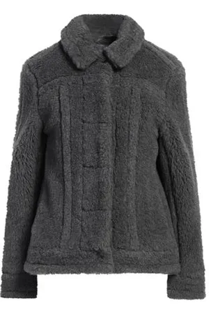 Max Mara COATS & JACKETS - Shearling & Teddy - on YOOX.com