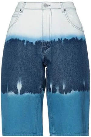 Alberta Ferretti BOTTOMWEAR - Denim shorts - on YOOX.com
