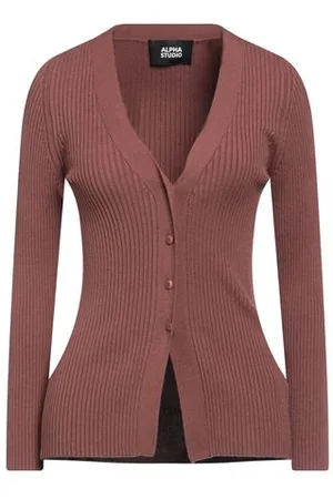 ALPHA STUDIO KNITWEAR - Cardigans - on YOOX.com