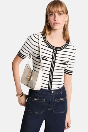 Morgan Pull Met Ronde Hals