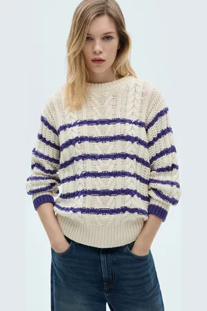 MANGO Pull Met Ronde Hals