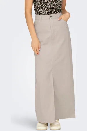 ONLY Lange Rok - Beige